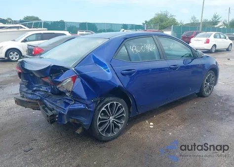 2014 Toyota Corolla S Plus from USA, damaged, VIN 2T1BURHE2EC184016